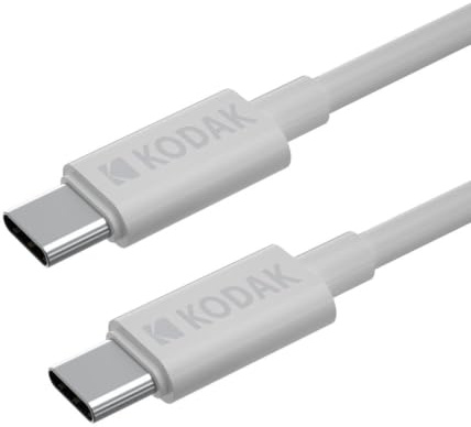 Cable USB-C a USB Kodak 30425972 Blanco Multicolor 1 m