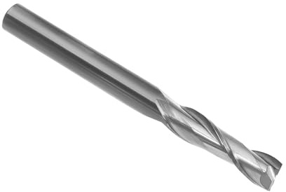 ECSiNG HRC55 Double cannelure en spirale avec tige de 6 mm, coupe CNC, diamètre de coupe 24 mm, longueur de coupe 60 mm, forets en acier tungstène, sculpture sur bois
