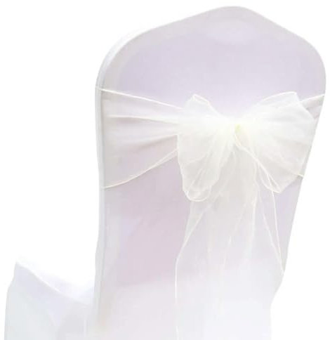 Lationday Stuhlschärpen mit Schleife, 50/100 Stück, 17 x 275 cm, Salbeigrün, Stuhlschärpen für Hochzeiten, Party-Arrangements, Stuhlhussen aus Baumwolle, rutschfeste Schleife, Dekoration