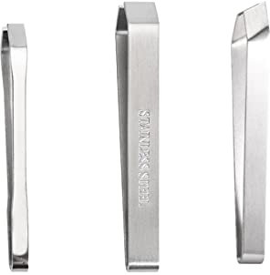 FBHappiness Seafood Tools Set Stainless Steel Fish Bone Remover Pliers Pincer Puller Tweezer Tongs Pick-Up Utensils Kitchen Seafood Tool Tweezers for Fish lobster tools for eating (Color : 3 PCS)