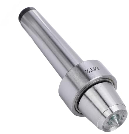 MT2 Wood Lathe Live Center Drive Spur Cup Woodworking Turning Tools, Woodturning Live Center MT2 Stainless Steel Wood Lathe Live Center