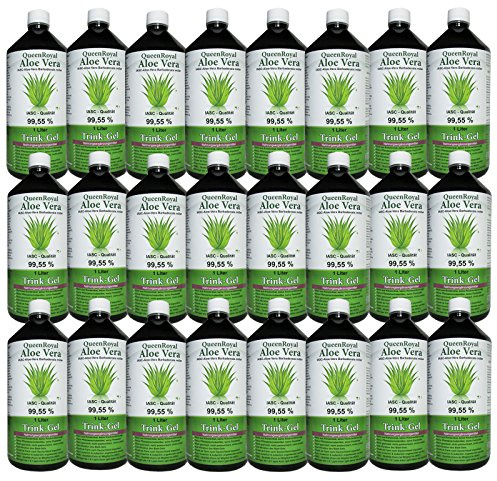 QueenRoyal Aloe Vera Trink Gel 99.55% pur 24 Liter Sparpack. 30259 G