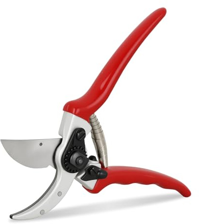 Yesker Pruning Shears Pruners for Gardening 8.5 in Professional Bypass Garden Scissors with Sharp SK5 Steel Blade Heavy Duty Hand Garden Shears Clippers for Branch Flower Plant Trimming Cutting Tools
