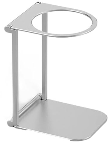 FutureHight Faltbarer Kaffeefilterhalter, Pour-Over-Filterständer, Kaffeetropfhalter Aus Aluminium für Espressomaschinen, Kaffeefiltergestell