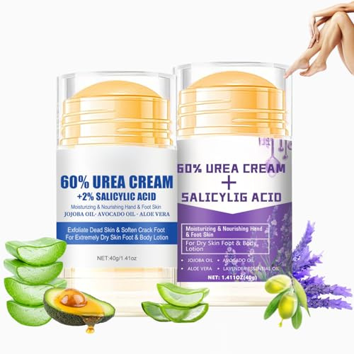 Cracked Heel Repair Cream for Deep Cracked Skin & Very Dry Feet - Intensive Heel Balm with Coconut Oil & Tea Tree, Foot Care Moisturiser to Soften Hard Skin, Peppermint Cooling Relief