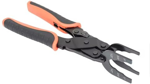 Plumbing Brass Pipe Fitting Disconnect Tool Tongs 1/ 2inch 3/4in 1in Compatibility Ergonomic Carbon Steel Design Tool