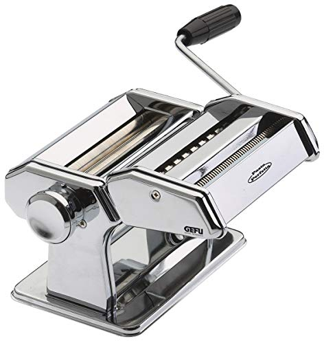Gefu Máquina para Hacer Pasta, Acero Inoxidable, Plata, Art-Nr. 28400, 28410, 28420