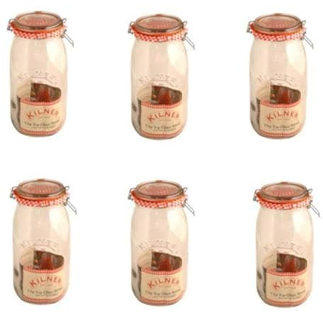 Kilner 3 Litre Genuine Jar (Pack of 6)
