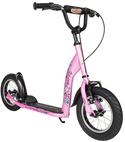 STAR SCOOTER Roller Kinderroller Tretroller Kickscooter mit Luftreifen für Jungen und Mädchen ab 6-7 Jahre | 12 Zoll Sport Kinder Scooter | Risikofrei Testen