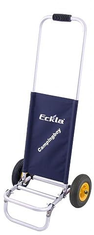 Eckla Campingboy/Universaltransportwagen für Camping, Freizeit und Hobby/Farbe: blau
