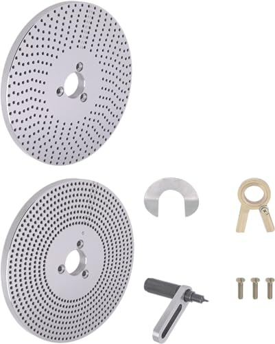 CME Dividing Plates for Rotary Tables, for 8 to 16 Diameter Tables, Includes Dividing Plates with 26 to 99 Indexing Positions