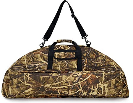 TaktZeit Compound Bogen-Tasche für den Außenbereich, weiche Recurve-Bogen-Tasche für die Jagd (Camootree, 91,4 cm)