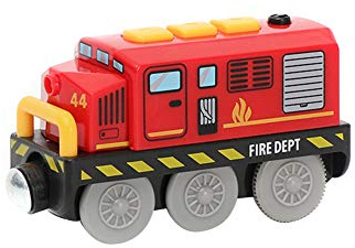 JAWSEU Spielzeug Zug Kinder Eisenbahn Elektrische Lok Zug Holzeisenbahn Zug Elektrische Hohe Geschwindigkeit Lokomotive Kinder Spielzeuglok Junge Mädchen Kleinkind Spielzeug