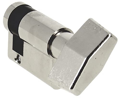 HERACLES - Demi-Cylindre européen à bouton laiton poli type 5G B30 x 10 mm - HERACLES - C00B110