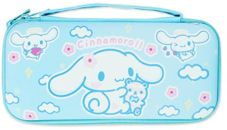 PERFECTSIGHT Cute Carrying Case for Nintendo Switch/ Switch OLED 2021 Model | Hard Shell Protective Switch Case, Portable Travel Storage Bag, 12 Game Card Slots, Inner Protective Pockets