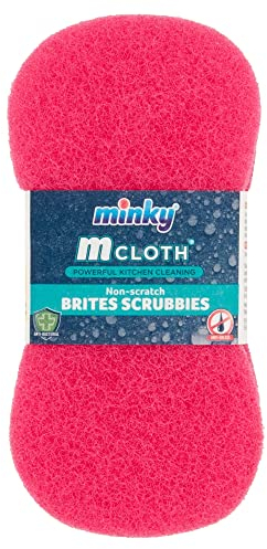 Minky M Cloth Non-Scratch Brites Scrubbies