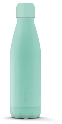 The Steel Bottle - Bottiglia termica in Acciaio Inox, Isolamento sottovuoto a doppia parete, Capacità 500 ml, Chiusura Ermetica, borraccia portatile