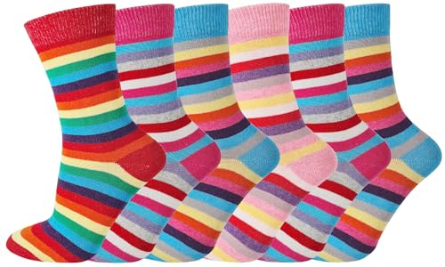 SOCK-TEC Womens Cotton Ankle Socks 6 Pairs Multipack Casual UK Size 4-8 | ladies Soft cotton blend Comfort linked toe seam Elasticated tops Breathable stretch fit Everyday casual wear