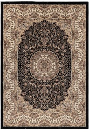 Orient Teppich Kasara rechteckig, Farbe: Schwarz, Größe:240x340 cm