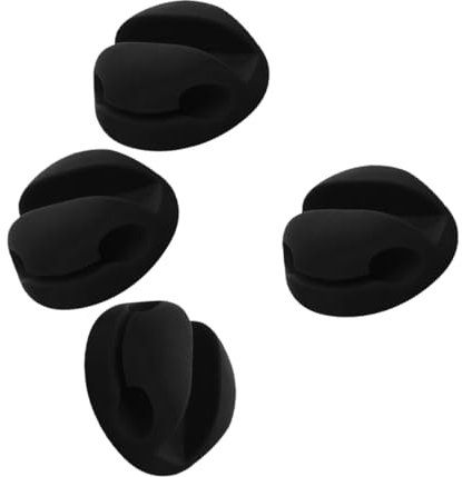 CAXUSD 4stücke Magnetische Kabelclips Für Haushalt Selbstklebender Kabel-organizer Praktische Draht-clips Zum Aufbewahren Einfache Kabelführung Und Organisation Hochfester Klebstoff Für s