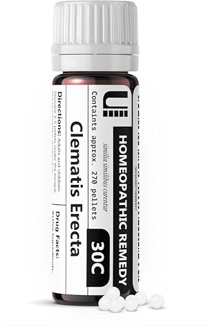Clematis Erecta 30C Homeopathic Remedy, 270 Pellets