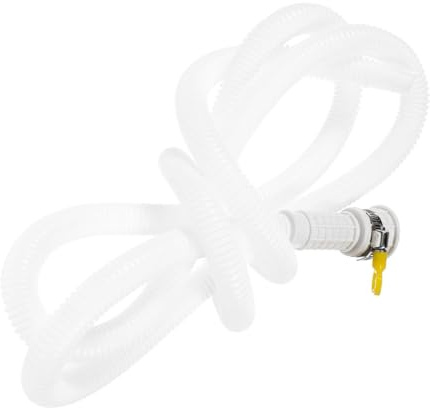 Vaguelly 3m Washing Machine Inlet Hose Washer Water Supply Line Flexible Connection Pipe Angle Adapter Leak Design for Home Use