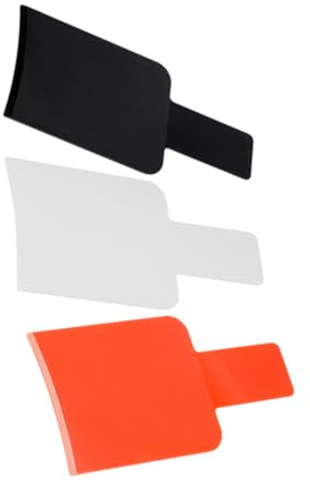 BESTYASH Planche 3pcs Poignée Ergonomique en Plastique pour Salon et Prise Confortable Coloration Cheveux et Coiffure à Domicile