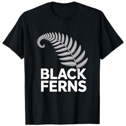 Neuseeland Rugby Damen Rugby Black Ferns All Blacks Herren T-Shirt