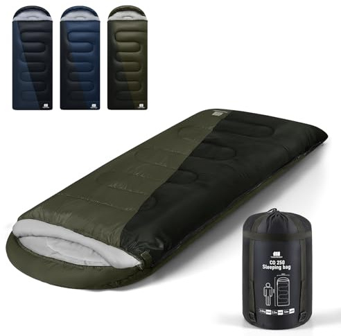 TANSTRIDER 0°C Winter XXL Sleeping Bags for Adults Cold Weather,Camping Sleeping Bag for Kids with Compression Sack,4 Season Camping Essentials Gear for Hiking,Traveling,Outdoor,Backpacking