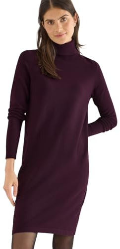 Cecil Damen Kuscheliges Rollkragenkleid