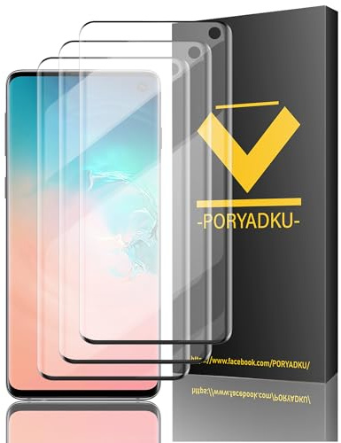Für Samsung Galaxy S10 5G Panzer Schutz Glas (6,1 Zoll), 3 Stück Schutzfolie Glas, 9H Härte, Fingerabdruck kompatibel, HD Anti-Kratzen
