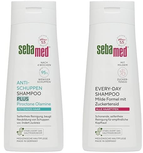 Sebamed Anti-Schupppen Shampoo Plus 200 ml + Every Day Shampoo 200 ml