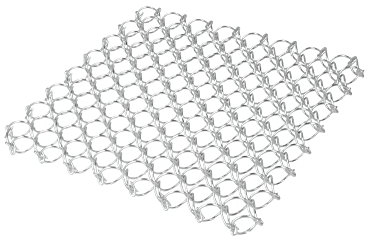 Metaltex 20290010 Spiraltopfuntersatz, 18 x 18 cm