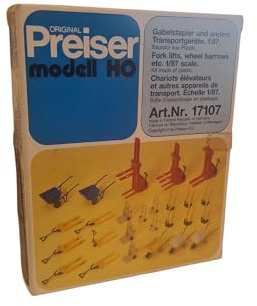 Preiser - Carrelli Elevatori Assortiti