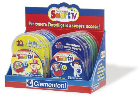 Clementoni 12340 - Cartuccia Smart TV, Avventure nello Spazio
