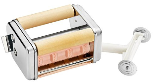 Laica Accessorio APM007 Rullo da Taglio Formato Ravioli per Macchina della Pasta Laica Pm2000, Alluminio, Argento, 16x11.1x11.2 cm