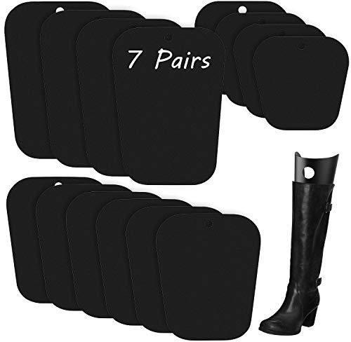 FEPITO 7 Pcs iederverwendbare Stiefelformer-Formeinsätze für hohe Stiefel Ständereinsätze Unterstützung für Frauen
