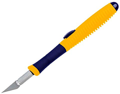 Modelcraft Retractable Hobby Knife #1, Yellow