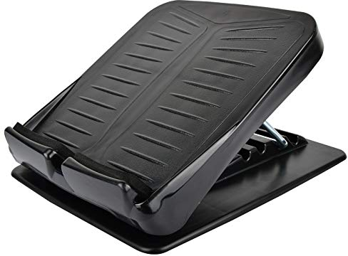 Schrägbrett, Wadendehner, Knöchel- und Fußneigungsbrett zum Dehnen von angespannten Waden oder bei Plantarfasziitis, verstellbar, 4 Stufen (Belastbarkeit 150 kg), Krafttrainingsgeräte