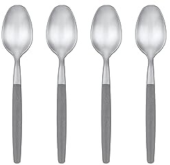 Blomus Set 4 Espressolöffel -MAXIME- Sharkskin, 64356