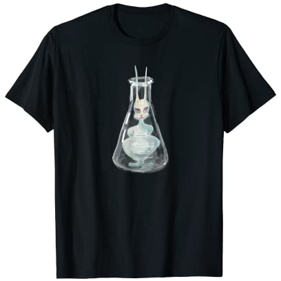 Bunny in a Science Beaker - Funny and Quirky T-shirt T-Shirt