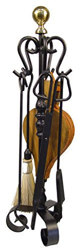 IMEX EL ZORRO, 10033 - Kamin, 5-teilig, 70 cm, B.Messing