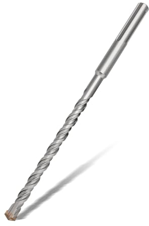 Punta per trapano SDS MAX 40 x 600 mm, con 4 tagli in metallo duro, ideale per la foratura su pietra, cemento, pietra naturale, muro di mattoni