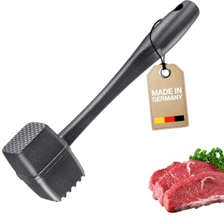 Westmark Attendrisseur de Viande Robusto-Special Black Edition – Attendrisseur d'Escalope Double Face – Marteau à Viande pour Escalope et Steak – Anthracite
