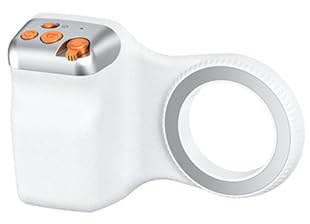 Garsent Agarre Magnético para Cámara de Teléfono, Soporte Ergonómico para Mango de Selfie para Teléfono Inteligente con Control Remoto Inalámbrico Desmontable para Fotografía de Vídeo