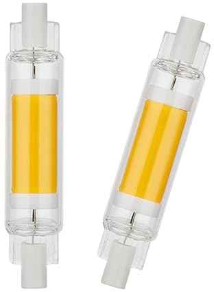 Aouppert R7S LED 78mm Lampen, R7S 78mm Dimmbar 20W Ersatz für 200W Halogen Leuchtmittel, LED Stab Warmweiß 3000K 2000LM, Kein Flackern, 360°Abstrahlwinkel, 2er Pack