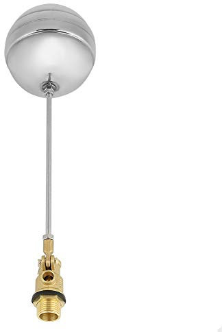 Jeanoko DN15 G1/2 Stainless Steel Floating Ball Float Valves Brass Male Thread Water Sensor 0.1-0.8MPa for Magnetic Level Switch