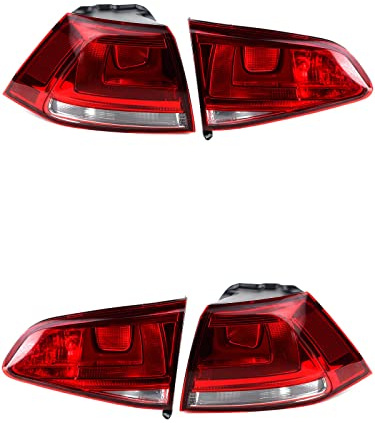 Johns, Heck Leuchten Rückleuchte passend für VW Golf VII 5G1 BA5 Set inn. auß. 12-16 LR