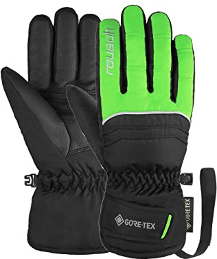 Reusch Teddy Gore-TEX Junior Guanti da sci caldi, impermeabili, antivento e traspiranti Guanti invernali Bambini Kids Adolescenti Ragazze e Ragazzi