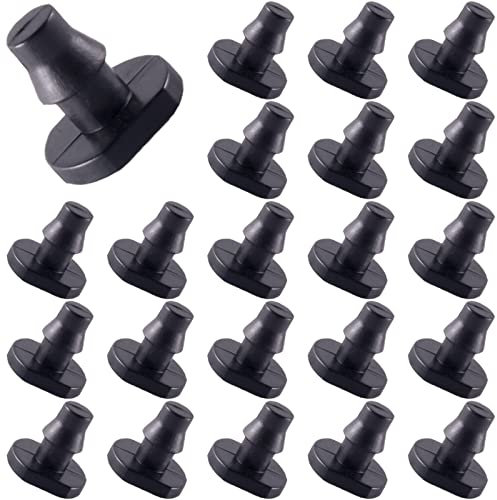 LIKOSO Gartenschlauch Schlauchkupplung Verbinder – Wasserhahn Adapter Endstopfen (passend für 4 mm / 7 mm ID) für Gartenrasen Bewässerungssystem Tropfbewässerung – 150 Stück